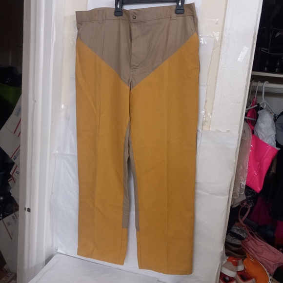 VTG Orvis Men’s Pants Cotton color blockHunting made in USA Sz 44*32 new